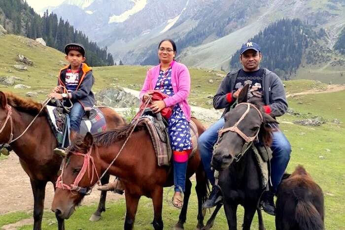 family holiday in Kashmir
