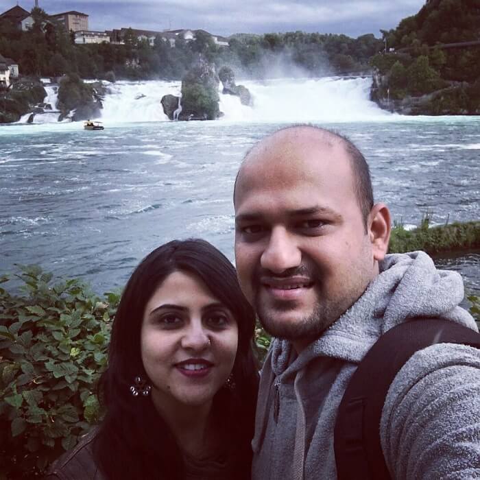 waterfall of zurich