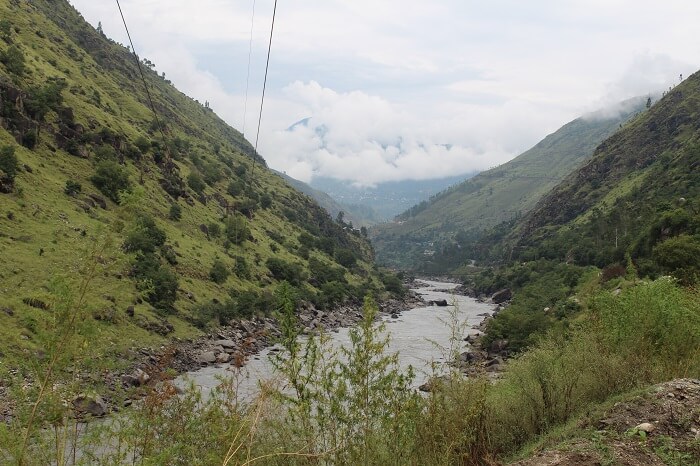 Beautiful valley view in Sarahan