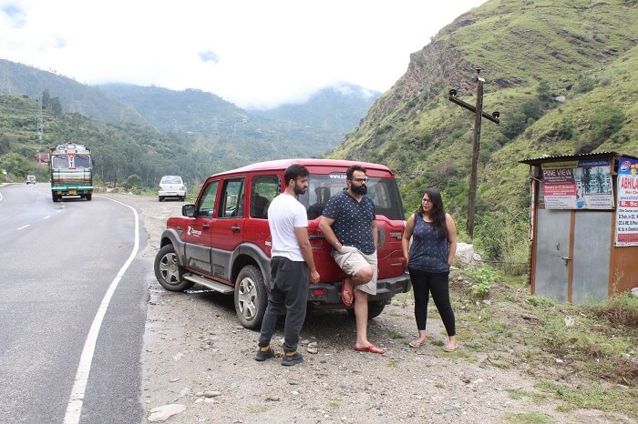 Fun with friends on the road
