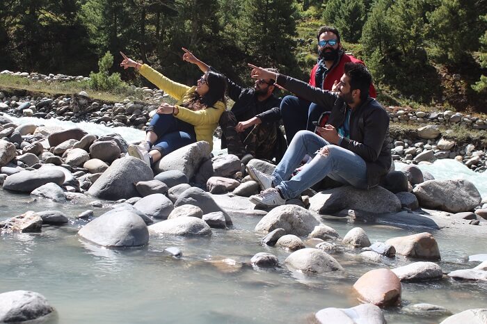 Baspa river in Spiti