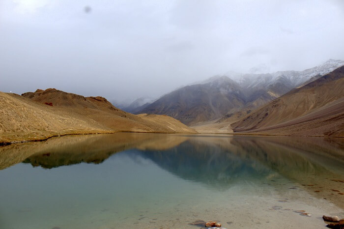 chandra taal lake in spiti
