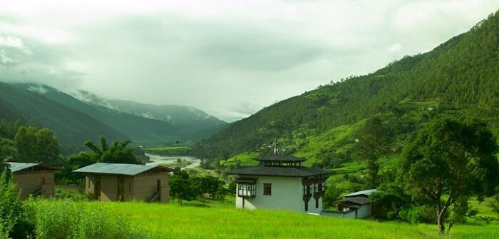 Limbukha village in Bhutan