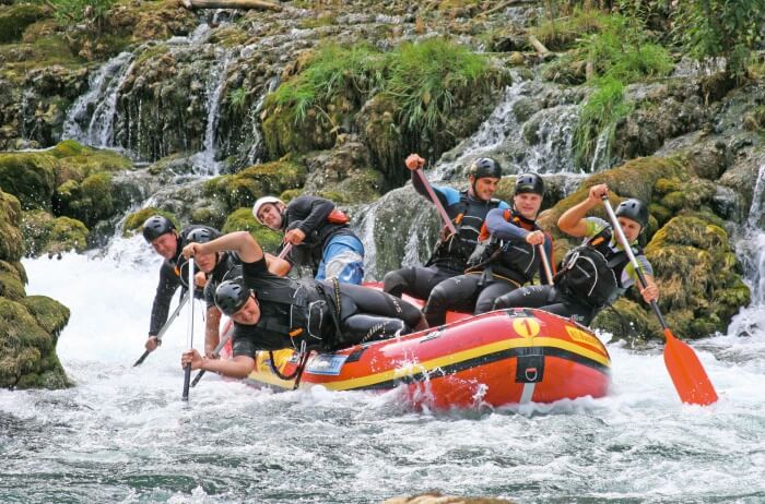 Rafting At Tuolumne River