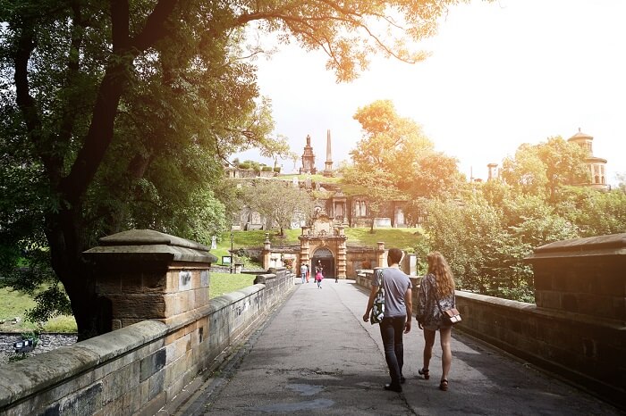enjoy the lush environs of Scotland on your honeymoon