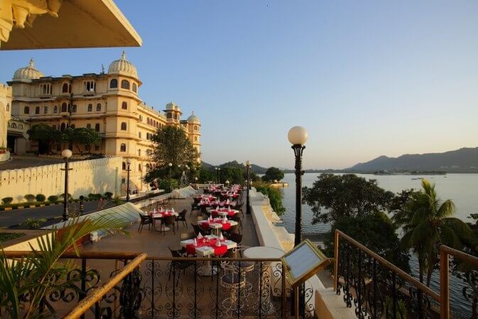 dine at Sunset Terrace in udaipur