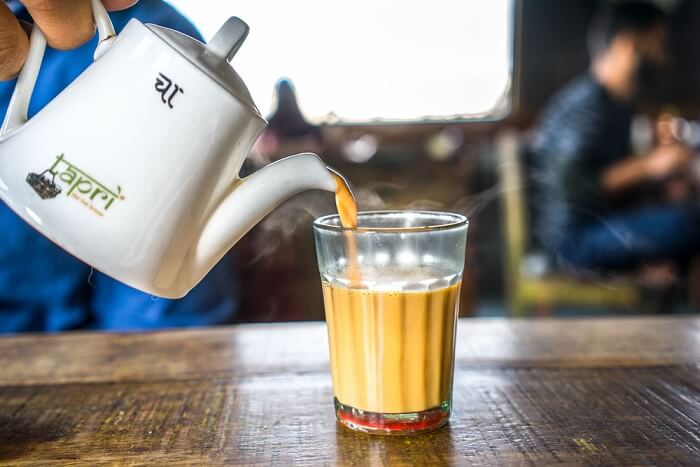 have awesome tea and snacks at Tapri Central