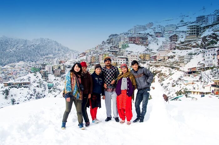 shimla in winter