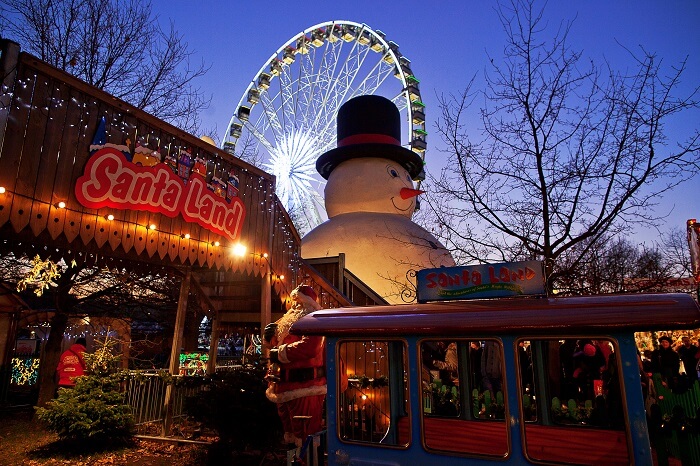 Santa Land at Winter Wonderland Hyde Park