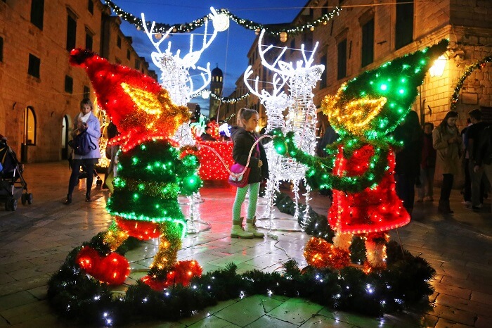 Christmas in Dubrovnik, Croatia