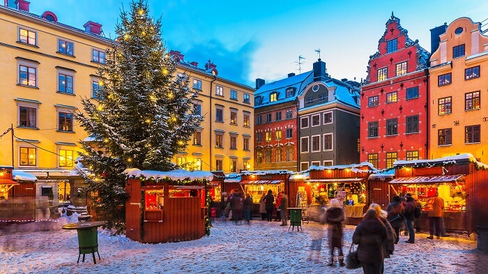 Christmas at Stockholm, Sweden