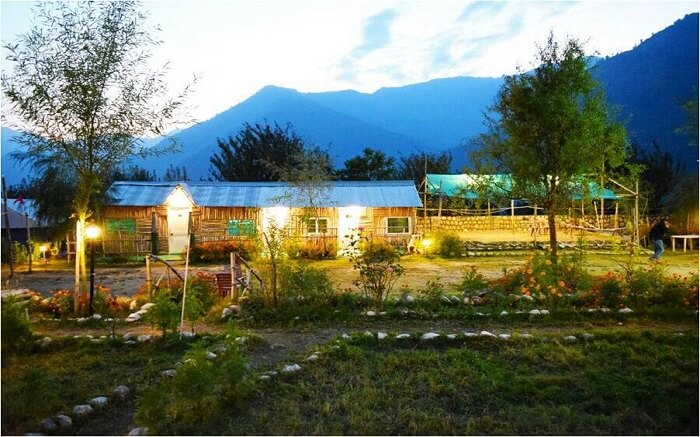 Beautiful camps of Camp Exotica in Manali