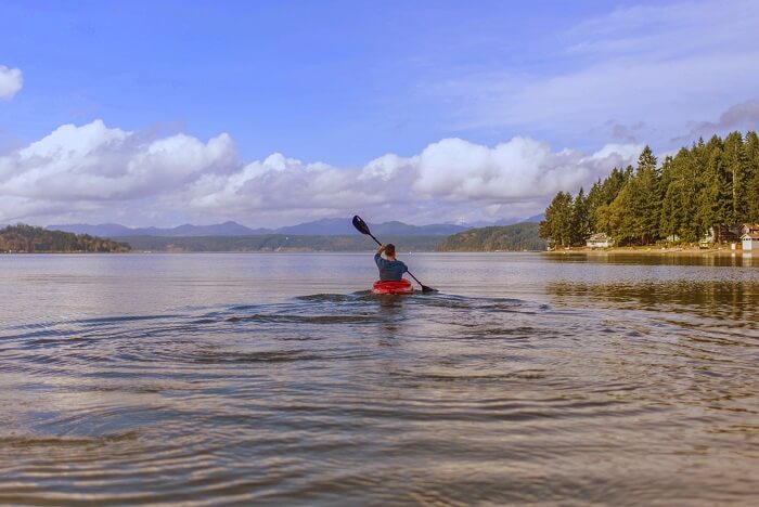 Go on a guided Waterland canoe tour in Old Holland