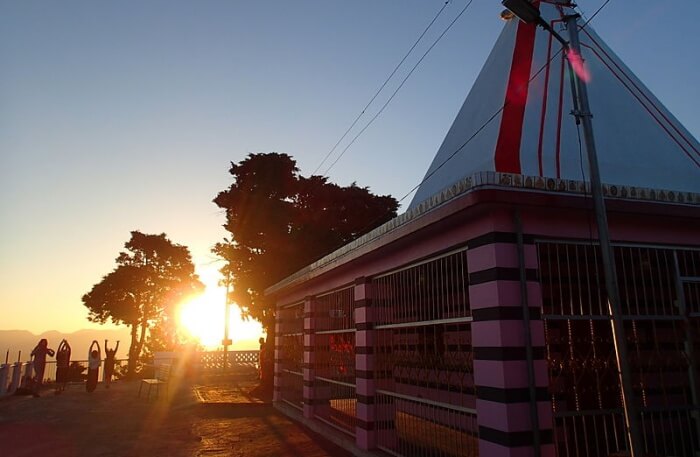 Kunjapuri Temple View