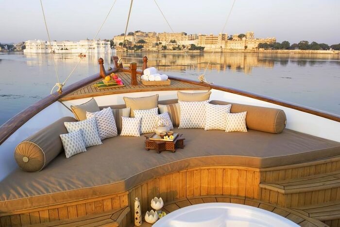 stay with your family at Taj Lake Palace, Udaipur