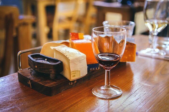 Taste varieties of cheese at Reypenaer tasting room