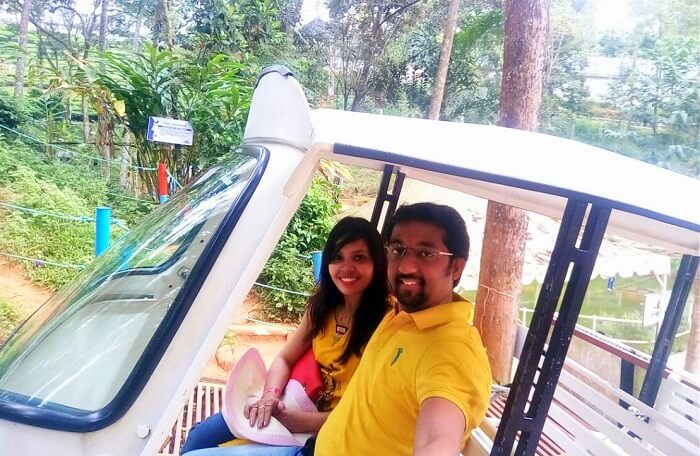 Couple at Wonderland Munnar