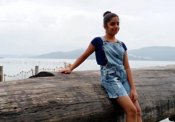 Girl in Andaman