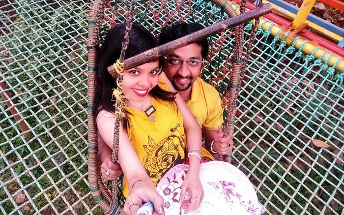 Couple at Wonderland Munnar