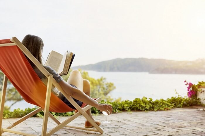 A relaxed vacation