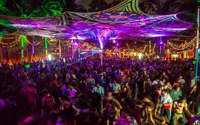 A Christmas dance event in Goa