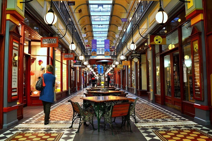 Adelaide Arcade Shopping