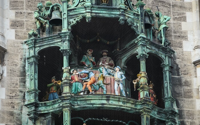 An old clock in Munic