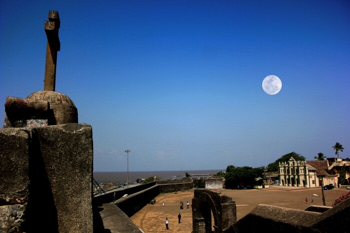 Church in Nani Daman Fort in Gujarat