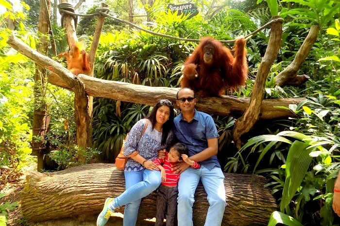 family vacation in Singapore
