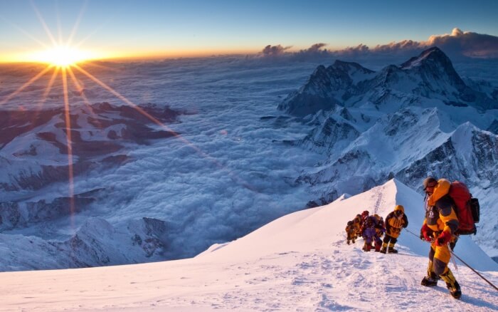 Scaling Mount Everest