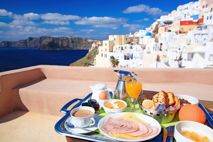 Breakfast in Greece