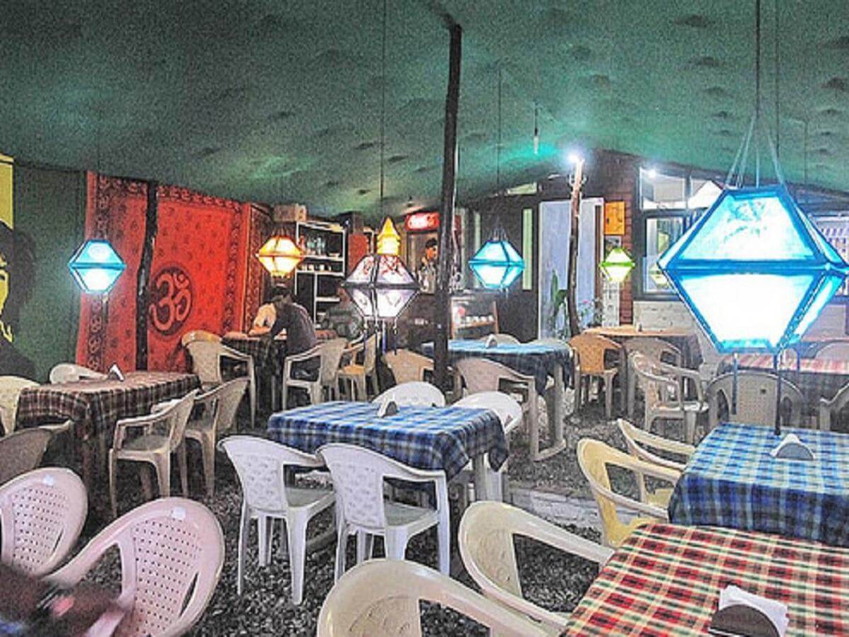 restaurant of a hotel in Dharmshala