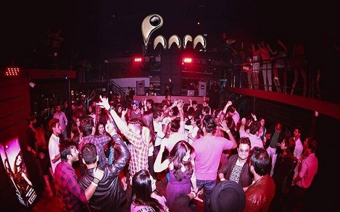 People partying at Paara Night Club in Chandigarh