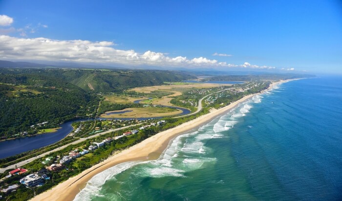 Garden route in South Africa