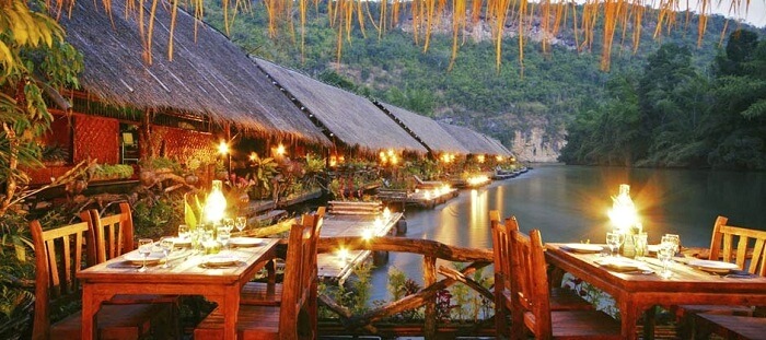 River Kwai Jungle Rafts Hotel