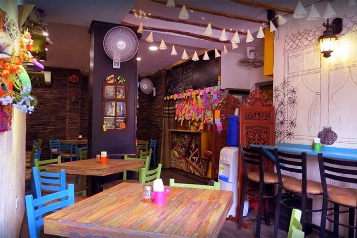 the chic interiors of Big Yellow Door