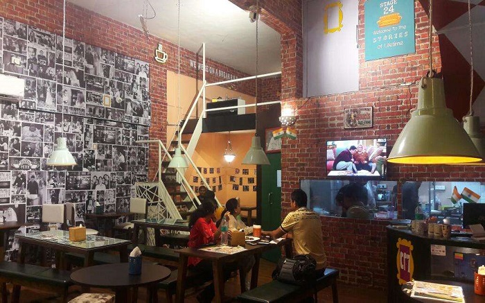 Interior view of Central Perk 7 in Kharghar in Mumbai