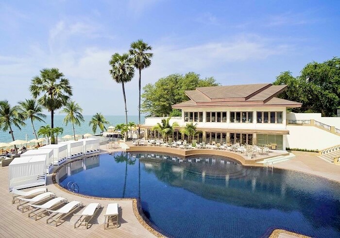 Panoramic view of Pullman Pattaya Hotel