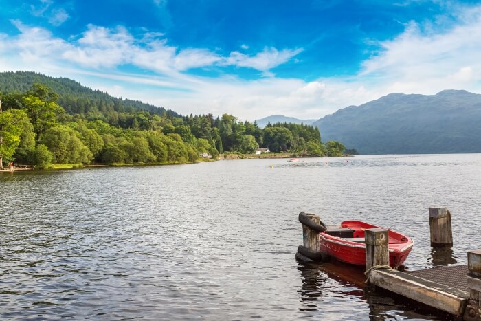 Lake in Scotland