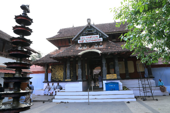 an old style temple