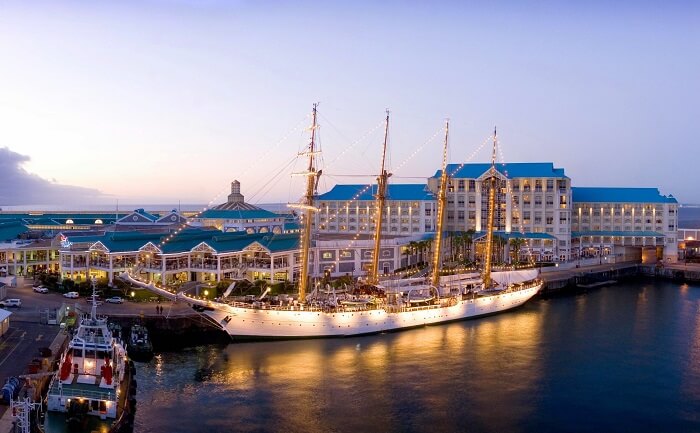 stay at cape town's The Table Bay Hotel