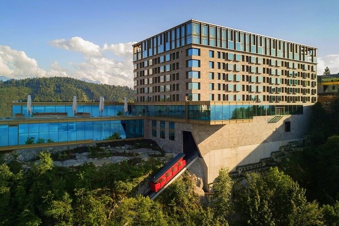 Burgenstock Hotel new luxury hotel