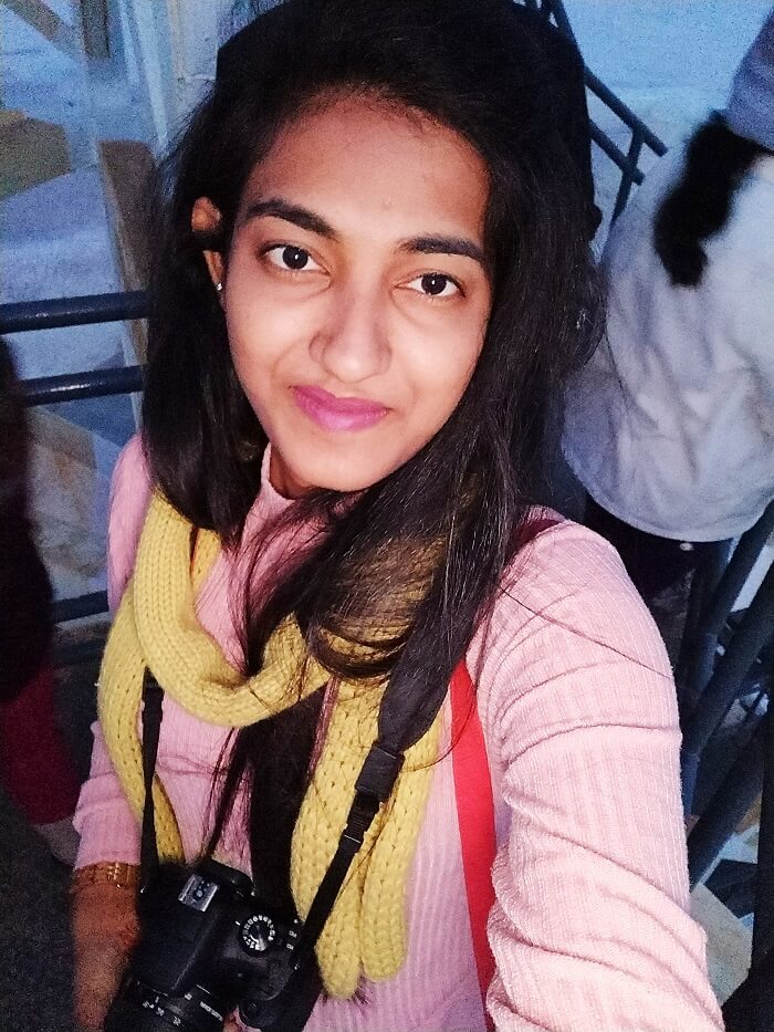 Female traveler at Rann of Kutch