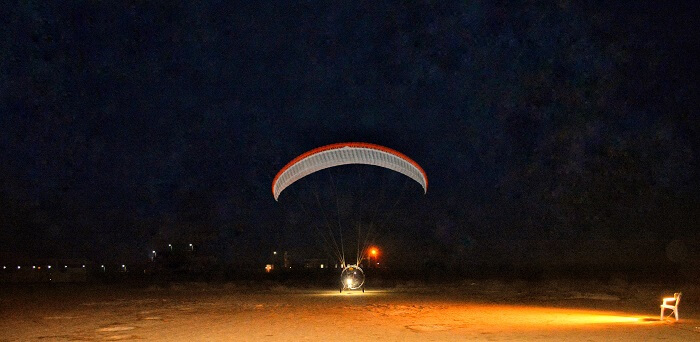 Paramotoring at Rann of Kutch