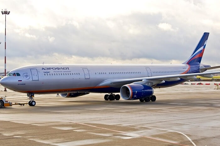 Aeroflot fire on flight
