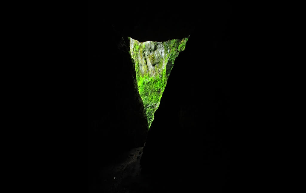 a view from the cave