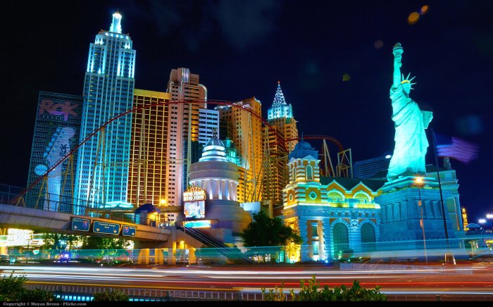 Las Vegas at night
