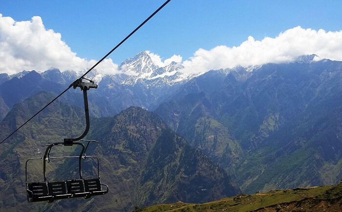 Ropeway Ride In Auli