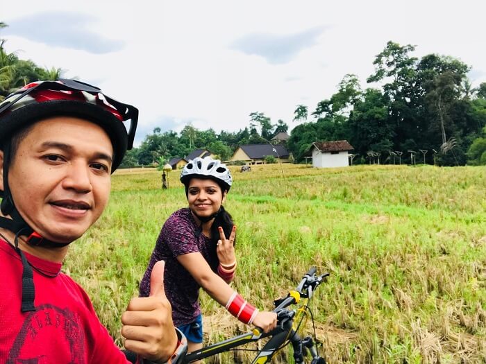 Cycling tour in Bali