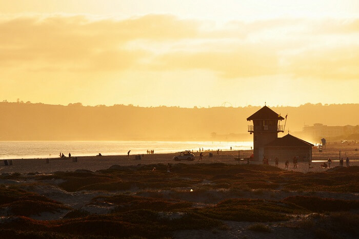 Coronado Central Beach, San Diego, California